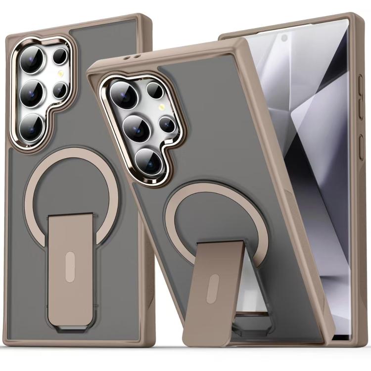 Acrylic Hybrid TPU MagSafe Holder Phone Case