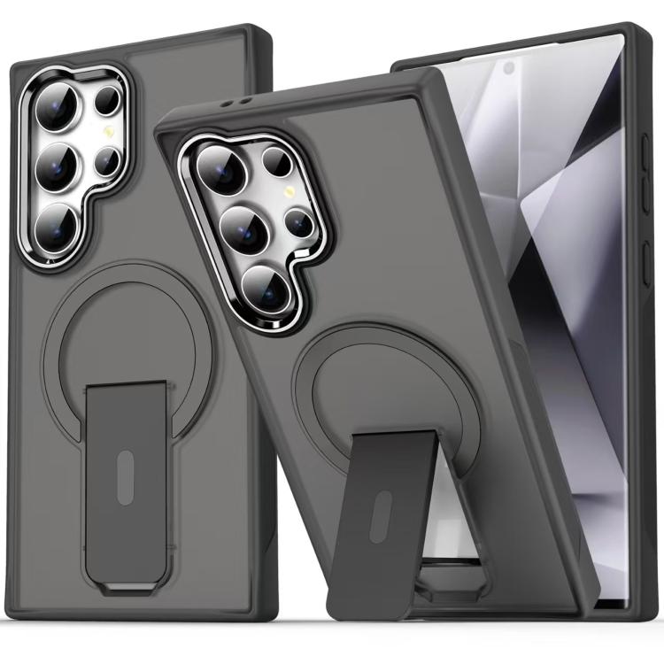 Acrylic Hybrid TPU MagSafe Holder Phone Case