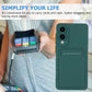 Skin Feel Card Contrast Color Button TPU Phone Case, For Samsung Galaxy S25 Edge 5G