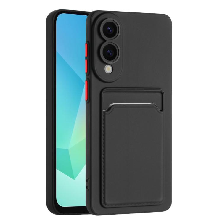 Skin Feel Card Contrast Color Button TPU Phone Case, For Samsung Galaxy S25 Edge 5G