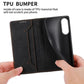 Business Solid Color Magnetic RFID Leather Phone Case, For Samsung Galaxy S25 Edge 5G