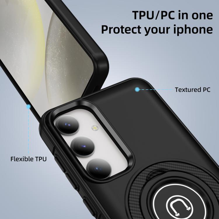 Ring Holder Magnetic Phone Case, For Samsung Galaxy S23+ 5G, For Samsung Galaxy S23 5G