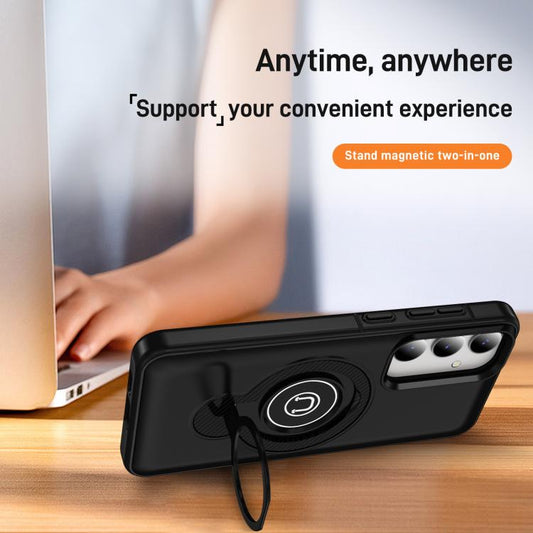Ring Holder Magnetic Phone Case, For Samsung Galaxy S23+ 5G, For Samsung Galaxy S23 5G