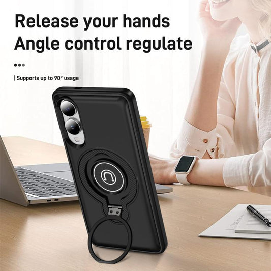 Ring Holder Magnetic Phone Case, For Samsung Galaxy S25 Edge 5G, For Samsung Galaxy S25 5G, For Samsung Galaxy S25+ 5G, For Samsung Galaxy S25 Ultra 5G, For Samsung Galaxy S24 Ultra 5G, For Samsung Galaxy S24+ 5G, For Samsung Galaxy S24 5G�������������...