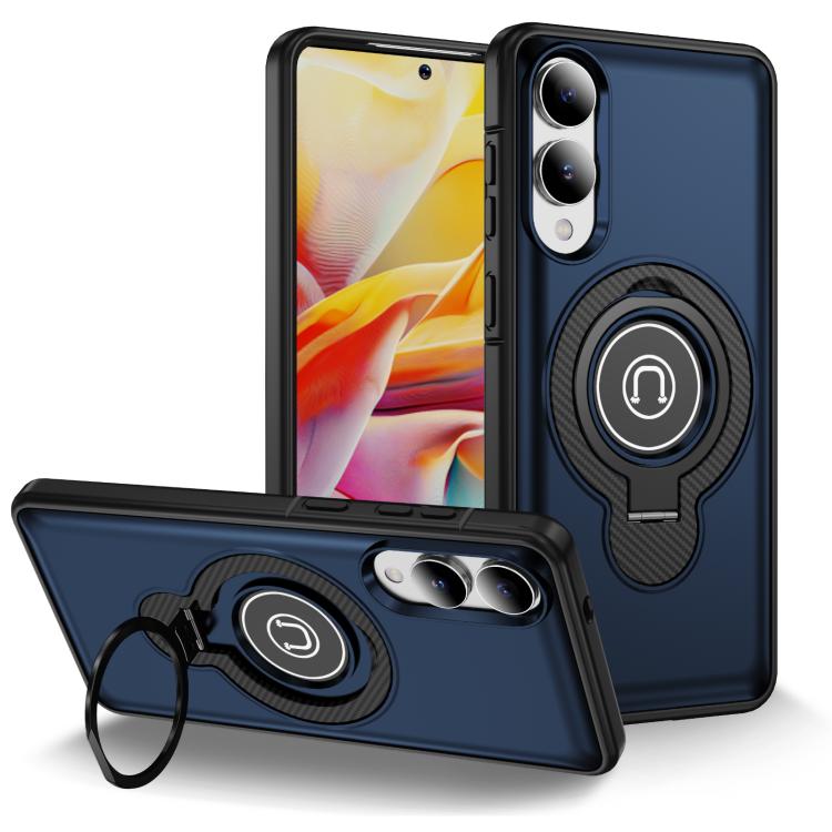 Ring Holder Magnetic Phone Case, For Samsung Galaxy S25 Edge 5G, For Samsung Galaxy S25 5G, For Samsung Galaxy S25+ 5G, For Samsung Galaxy S25 Ultra 5G, For Samsung Galaxy S24 Ultra 5G, For Samsung Galaxy S24+ 5G, For Samsung Galaxy S24 5G�������������...