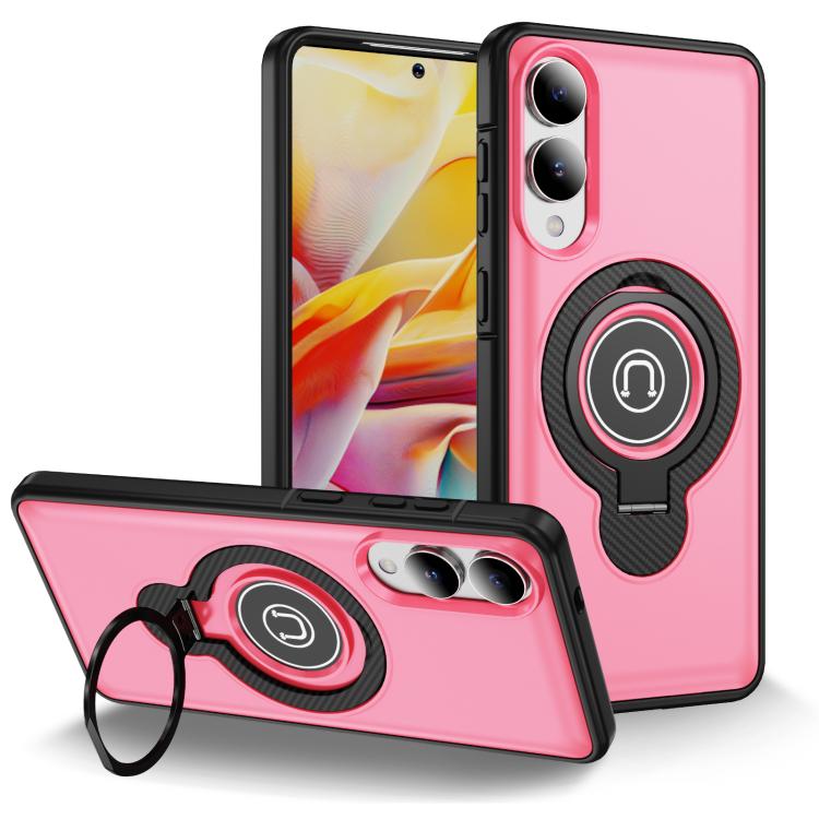 Ring Holder Magnetic Phone Case, For Samsung Galaxy S25 Edge 5G, For Samsung Galaxy S25 5G, For Samsung Galaxy S25+ 5G, For Samsung Galaxy S25 Ultra 5G, For Samsung Galaxy S24 Ultra 5G, For Samsung Galaxy S24+ 5G, For Samsung Galaxy S24 5G�������������...
