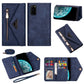Skin Feel Zipper Horizontal Flip Leather Case with Holder & Card Slots & Photo Frame & Lanyard & Long Rope, For Samsung Galaxy Note20, For Samsung Galaxy Note20 Ultra, For Samsung Galaxy S20, For Samsung Galaxy S20+, For Samsung Galaxy S20 Ultra�������...
