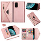 Skin Feel Zipper Horizontal Flip Leather Case with Holder & Card Slots & Photo Frame & Lanyard & Long Rope, For Samsung Galaxy Note20, For Samsung Galaxy Note20 Ultra, For Samsung Galaxy S20, For Samsung Galaxy S20+, For Samsung Galaxy S20 Ultra�������...