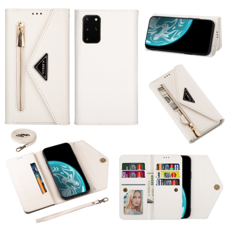 Skin Feel Zipper Horizontal Flip Leather Case with Holder & Card Slots & Photo Frame & Lanyard & Long Rope, For Samsung Galaxy Note20, For Samsung Galaxy Note20 Ultra, For Samsung Galaxy S20, For Samsung Galaxy S20+, For Samsung Galaxy S20 Ultra�������...