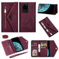 Skin Feel Zipper Horizontal Flip Leather Case with Holder & Card Slots & Photo Frame & Lanyard & Long Rope, For Samsung Galaxy Note20, For Samsung Galaxy Note20 Ultra, For Samsung Galaxy S20, For Samsung Galaxy S20+, For Samsung Galaxy S20 Ultra�������...