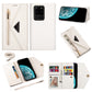 Skin Feel Zipper Horizontal Flip Leather Case with Holder & Card Slots & Photo Frame & Lanyard & Long Rope, For Samsung Galaxy Note20, For Samsung Galaxy Note20 Ultra, For Samsung Galaxy S20, For Samsung Galaxy S20+, For Samsung Galaxy S20 Ultra�������...