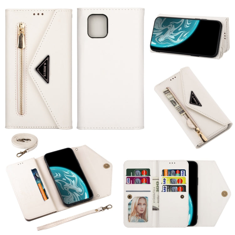Skin Feel Zipper Horizontal Flip Leather Case with Holder & Card Slots & Photo Frame & Lanyard & Long Rope, For Samsung Galaxy Note20, For Samsung Galaxy Note20 Ultra, For Samsung Galaxy S20, For Samsung Galaxy S20+, For Samsung Galaxy S20 Ultra�������...