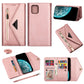 Skin Feel Zipper Horizontal Flip Leather Case with Holder & Card Slots & Photo Frame & Lanyard & Long Rope, For Samsung Galaxy Note20, For Samsung Galaxy Note20 Ultra, For Samsung Galaxy S20, For Samsung Galaxy S20+, For Samsung Galaxy S20 Ultra�������...