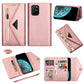 Skin Feel Zipper Horizontal Flip Leather Case with Holder & Card Slots & Photo Frame & Lanyard & Long Rope, For Samsung Galaxy Note20, For Samsung Galaxy Note20 Ultra, For Samsung Galaxy S20, For Samsung Galaxy S20+, For Samsung Galaxy S20 Ultra�������...