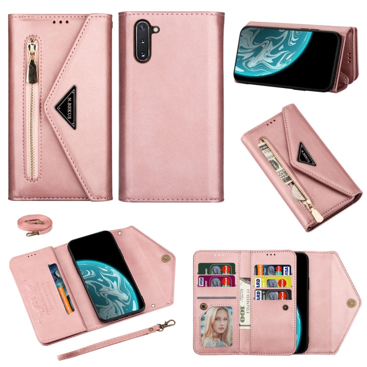 Skin Feel Zipper Horizontal Flip Leather Case with Holder & Card Slots & Photo Frame & Lanyard & Long Rope, For Samsung Galaxy Note20, For Samsung Galaxy Note20 Ultra, For Samsung Galaxy S20, For Samsung Galaxy S20+, For Samsung Galaxy S20 Ultra�������...