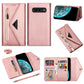 Skin Feel Zipper Horizontal Flip Leather Case with Holder & Card Slots & Photo Frame & Lanyard & Long Rope, For Samsung Galaxy Note10+, For Samsung Galaxy S10, For Samsung Galaxy S10+, For Samsung Galaxy S10e, For Samsung Galaxy A21��������������������...