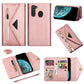Skin Feel Zipper Horizontal Flip Leather Case with Holder & Card Slots & Photo Frame & Lanyard & Long Rope, For Samsung Galaxy Note10+, For Samsung Galaxy S10, For Samsung Galaxy S10+, For Samsung Galaxy S10e, For Samsung Galaxy A21��������������������...