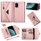 Skin Feel Zipper Horizontal Flip Leather Case with Holder & Card Slots & Photo Frame & Lanyard & Long Rope, For Samsung Galaxy Note10+, For Samsung Galaxy S10, For Samsung Galaxy S10+, For Samsung Galaxy S10e, For Samsung Galaxy A21��������������������...