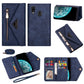 Skin Feel Zipper Horizontal Flip Leather Case with Holder & Card Slots & Photo Frame & Lanyard & Long Rope, For Samsung Galaxy A10 / M10, For Samsung Galaxy A20 / A30 / M10s, For Samsung Galaxy A20e / A10e, For Samsung Galaxy A20s, For Samsung Galaxy A...
