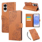 Rose Flower Embossed 3-Card Slots Leather Phone Case, For Samsung Galaxy S25 FE 5G, For Samsung Galaxy S25 Edge 5G, For Samsung Galaxy S25 / S24 5G, For Samsung Galaxy S25+ / S24+ 5G, For Samsung Galaxy S25 Ultra 5G, For Samsung Galaxy S24 FE 5G�������...