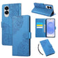 Rose Flower Embossed 3-Card Slots Leather Phone Case, For Samsung Galaxy S25 FE 5G, For Samsung Galaxy S25 Edge 5G, For Samsung Galaxy S25 / S24 5G, For Samsung Galaxy S25+ / S24+ 5G, For Samsung Galaxy S25 Ultra 5G, For Samsung Galaxy S24 FE 5G�������...