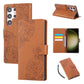 Rose Flower Embossed 3-Card Slots Leather Phone Case, For Samsung Galaxy S25 FE 5G, For Samsung Galaxy S25 Edge 5G, For Samsung Galaxy S25 / S24 5G, For Samsung Galaxy S25+ / S24+ 5G, For Samsung Galaxy S25 Ultra 5G, For Samsung Galaxy S24 FE 5G�������...