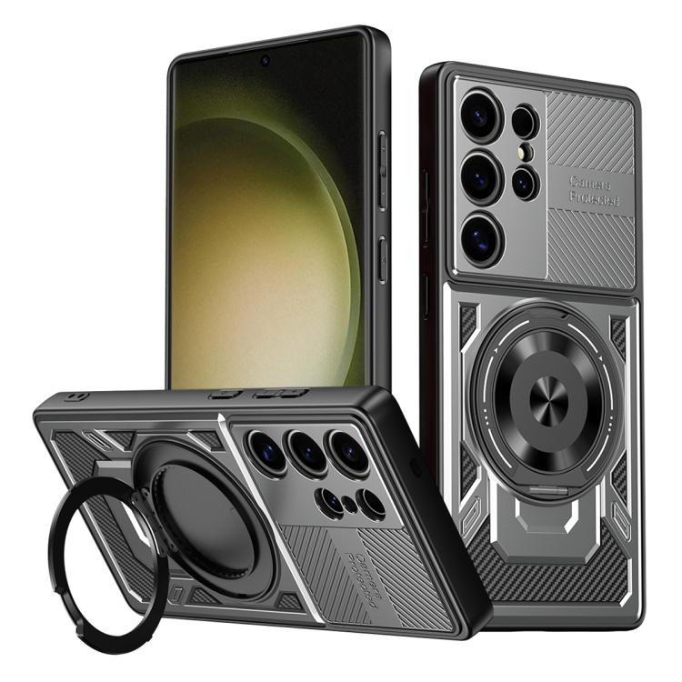 Armor Rotating Holder MagSafe Phone Case