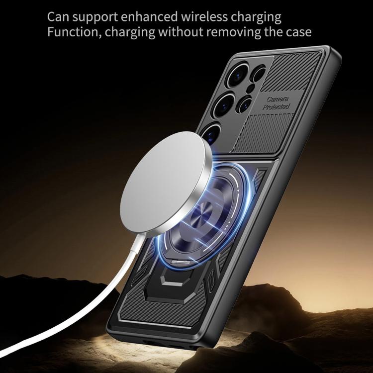 Armor Rotating Holder MagSafe Phone Case