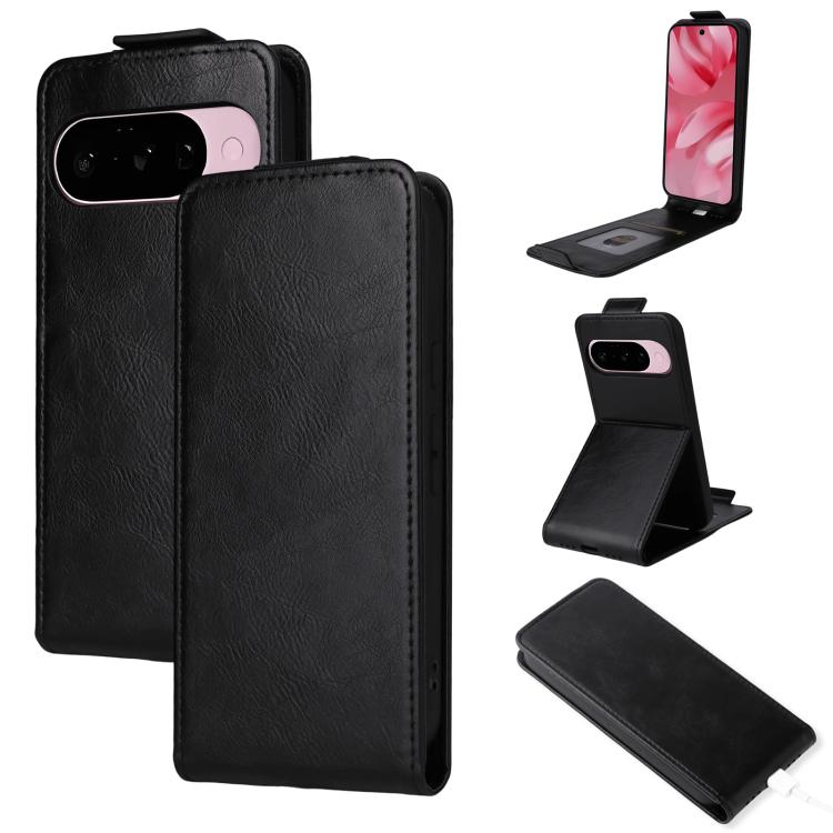 Magnetic Vertical Flip Leather Phone Case with Buckle