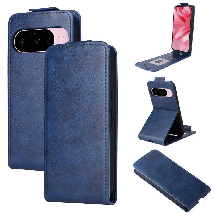 Magnetic Vertical Flip Leather Phone Case with Buckle