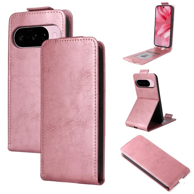 Magnetic Vertical Flip Leather Phone Case with Buckle