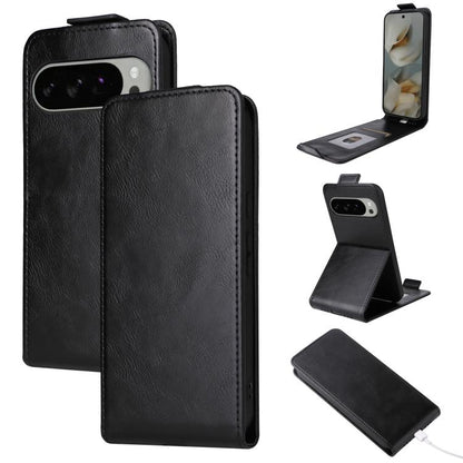 Magnetic Vertical Flip Leather Phone Case with Buckle
