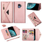 Skin Feel Zipper Horizontal Flip Leather Case with Holder & Card Slots & Photo Frame & Lanyard & Long Rope, For Samsung Galaxy A6 (2018), For Samsung Galaxy A7 (2018) / A750, For Samsung Galaxy J4 (2018), For Samsung Galaxy J7 (2018)�������������������...