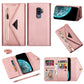 Skin Feel Zipper Horizontal Flip Leather Case with Holder & Card Slots & Photo Frame & Lanyard & Long Rope, For Samsung Galaxy A6 (2018), For Samsung Galaxy A7 (2018) / A750, For Samsung Galaxy J4 (2018), For Samsung Galaxy J7 (2018)�������������������...