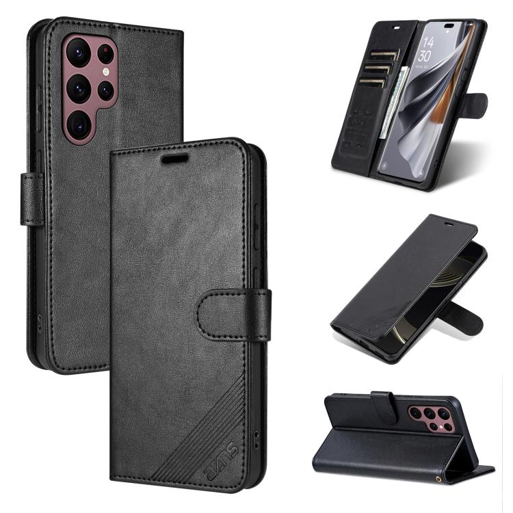 AZNS Sheepskin Texture Flip Leather Phone Case