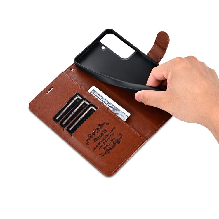 AZNS Sheepskin Texture Flip Leather Phone Case