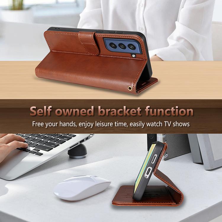 AZNS Sheepskin Texture Flip Leather Phone Case