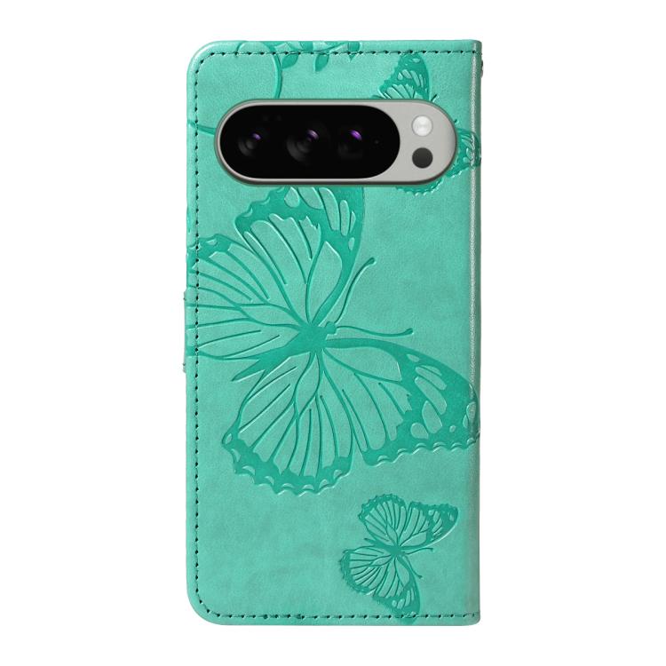 3D Butterfly Embossed Pattern Flip Leather Phone Case, For Google Pixel 10 Pro XL Global, For Google Pixel 10 Global
