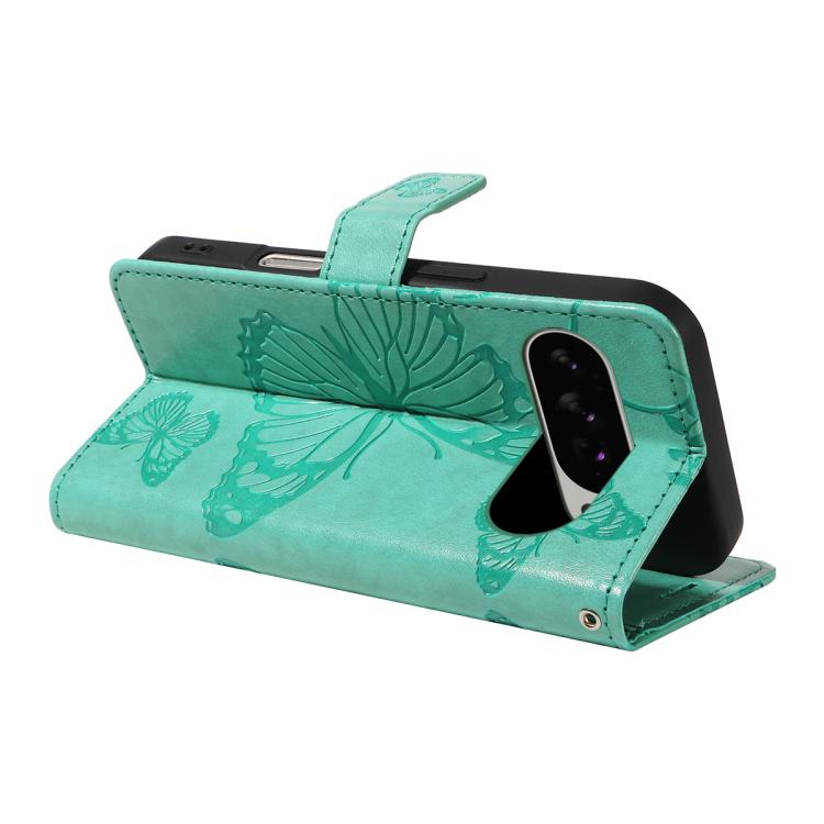 3D Butterfly Embossed Pattern Flip Leather Phone Case, For Google Pixel 10 Pro XL Global, For Google Pixel 10 Global