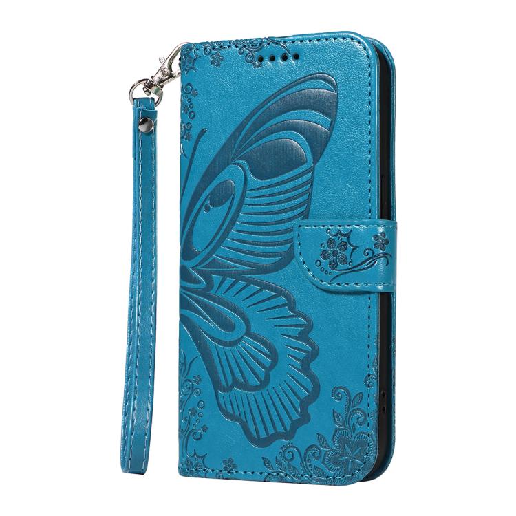 Swallowtail Butterfly Embossed Leather Phone Case, For Google Pixel 10 Pro XL 5G Global, For Google Pixel 10 5G / 10 Pro 5G Global