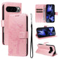 Tree & Cat Embossed Pattern Flip Leather Phone Case, For Google Pixel 10 Pro XL 5G Global, For Google Pixel 10 5G / 10 Pro 5G Global
