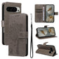 Tree & Cat Embossed Pattern Flip Leather Phone Case, For Google Pixel 10 Pro XL 5G Global, For Google Pixel 10 5G / 10 Pro 5G Global