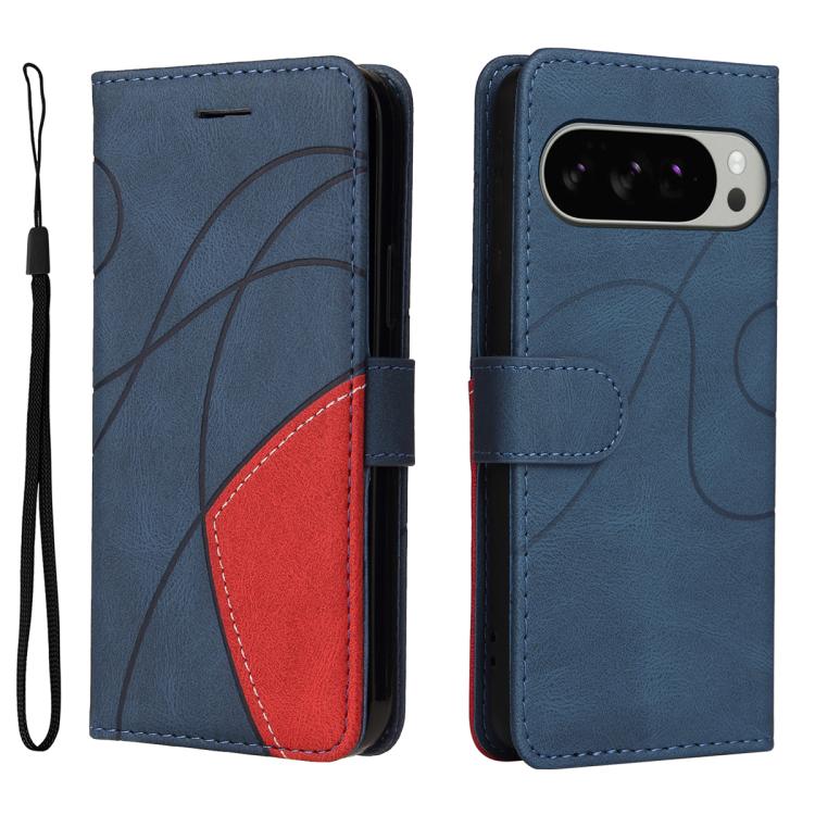 Dual-color Splicing Flip Leather Phone Case, For Google Pixel 10 Pro XL 5G Global, For Google Pixel 10 5G / 10 Pro 5G Global
