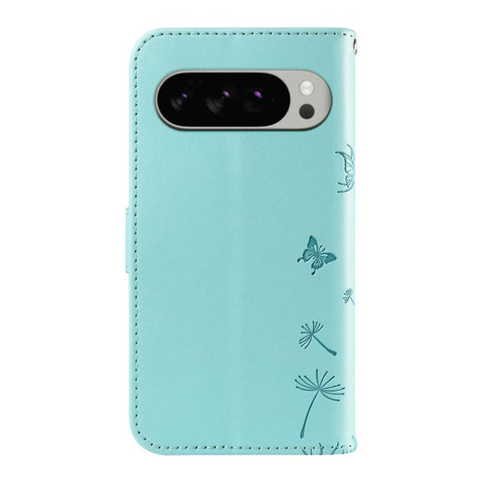 Dandelion Embossed Pattern Flip Leather Phone Case, For Google Pixel 10 Pro XL 5G Global, For Google Pixel 10 5G / 10 Pro 5G Global
