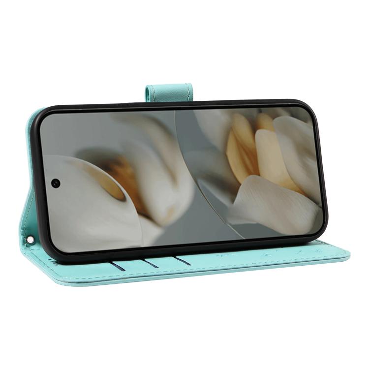 Dandelion Embossed Pattern Flip Leather Phone Case, For Google Pixel 10 Pro XL 5G Global, For Google Pixel 10 5G / 10 Pro 5G Global