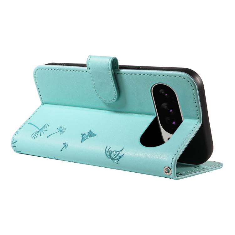 Dandelion Embossed Pattern Flip Leather Phone Case, For Google Pixel 10 Pro XL 5G Global, For Google Pixel 10 5G / 10 Pro 5G Global