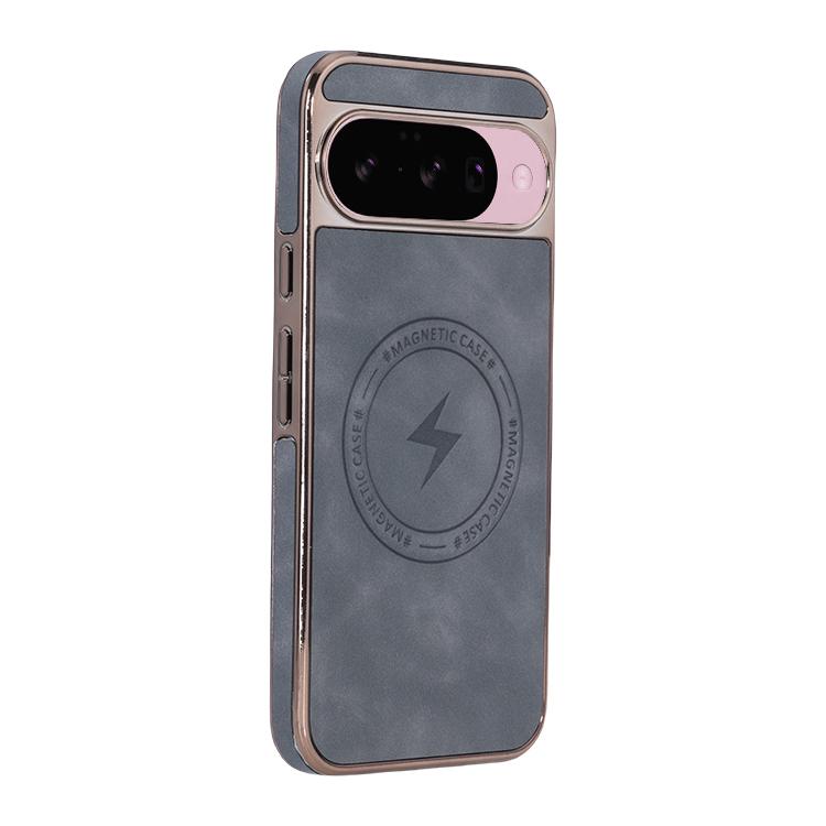 Electroplated PC Sheepskin Invisible Magnetic MagSafe Phone Case