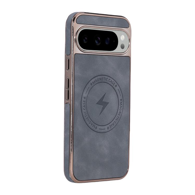 Electroplated PC Sheepskin Invisible Magnetic MagSafe Phone Case