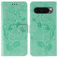 Rose Butterfly Embossed Leather Phone Case
