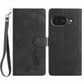 Skin Feel Embossed Feather Leather Phone Case